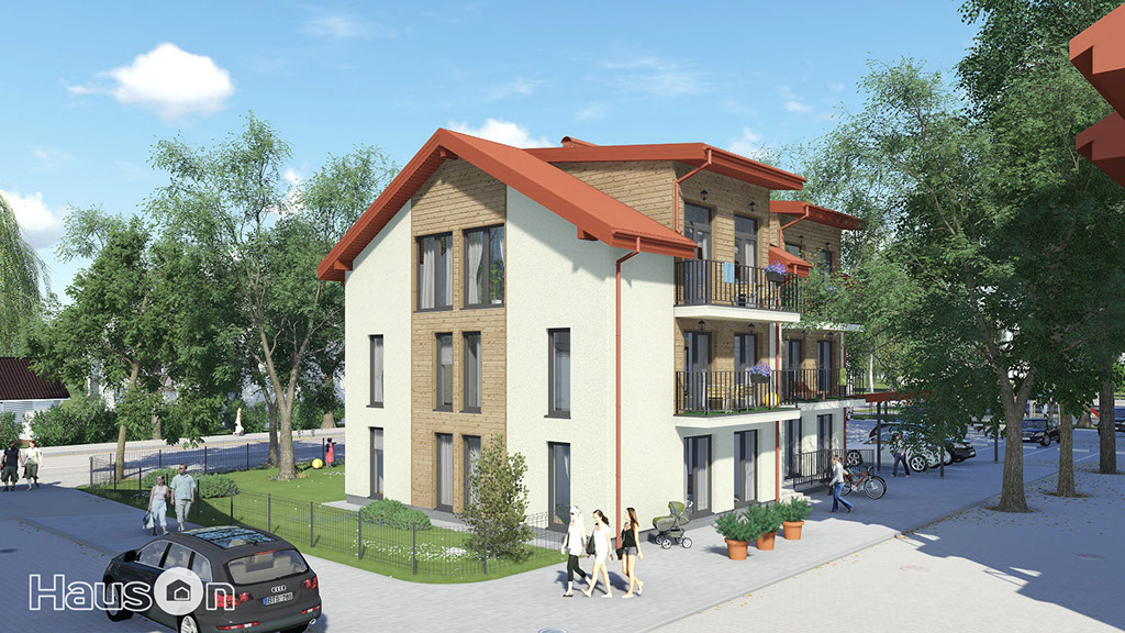 Namo projektas Palangoje vizualizacija namu projektai, vizualizaciju kurimas, statybos leidimas