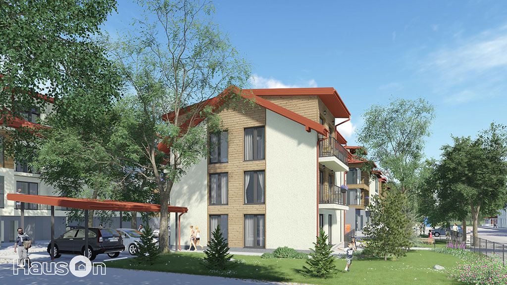 Namo projektas Palangoje vizualizacija namu projektai