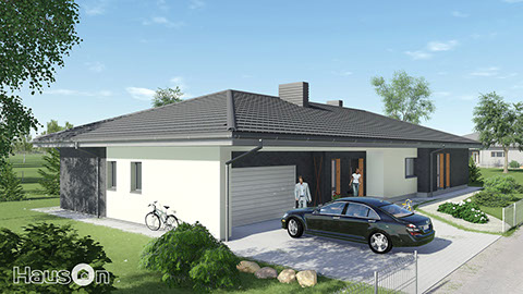 Namo projektas, namų projektai, vieno aukšto individualus gyvenamas namas