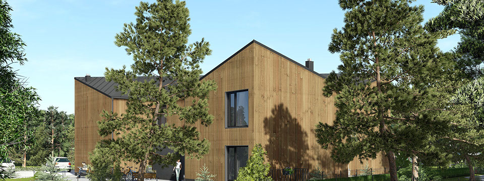 Namo projektas Kunigiškėse, vizualizacija, namu projektai, architektai, projektavimo paslaugos, daugiabutis, namai su mansarda HausOn.lt, namas