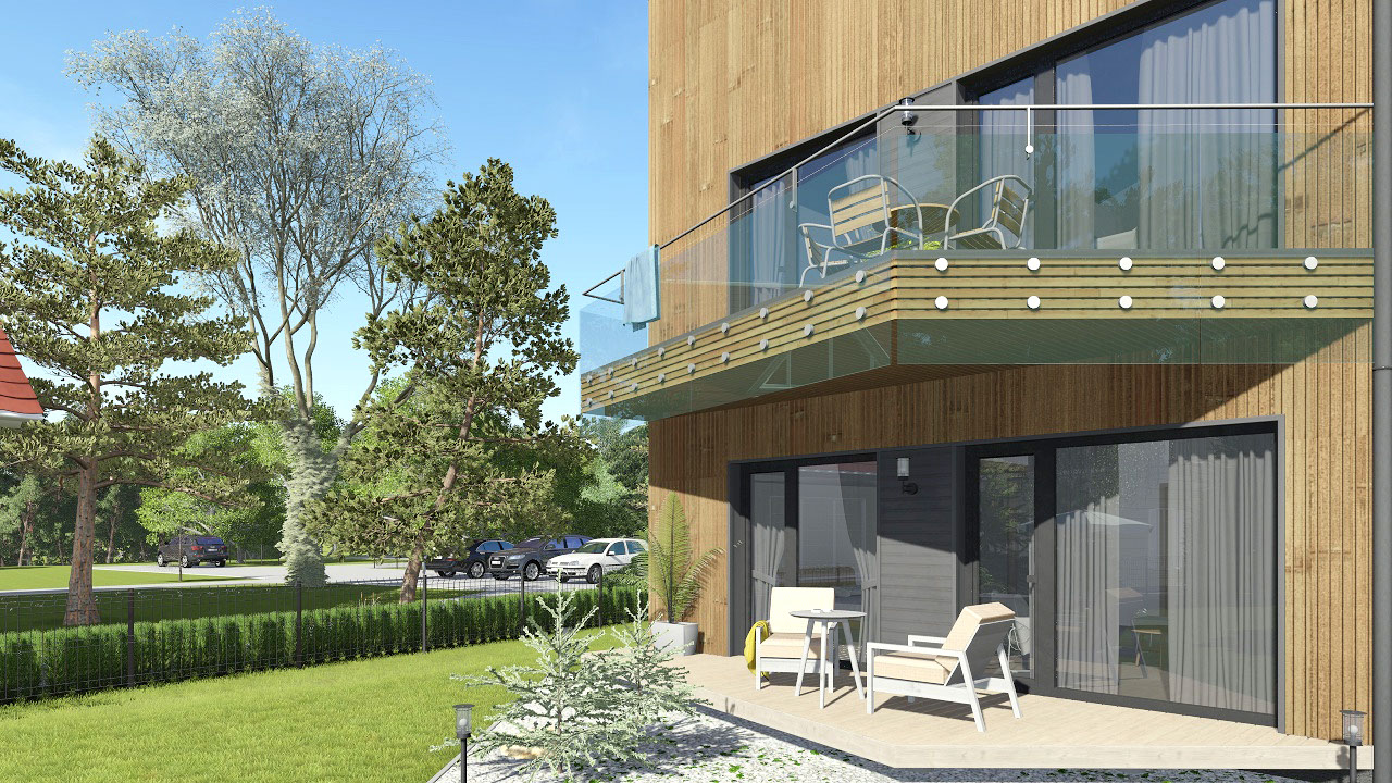 Namo projektas Kunigiškėse, vizualizacija, namu projektai, architektai, projektavimo paslaugos, daugiabutis, namai su mansarda HausOn.lt, namas