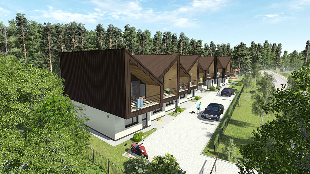 Namo projektas Šventojoje, vizualizacija, namu projektai, architektai, projektavimo paslaugos, kotedžas, namas su mansarda, HausOn.lt