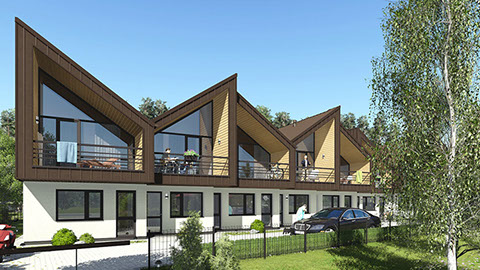 Namo projektas Šventojoje, vizualizacija, namu projektai, architektai, projektavimo paslaugos, kotedžas, namas su mansarda, HausOn.lt