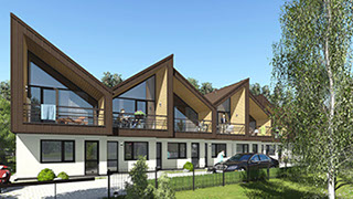 Namo projektas Šventojoje, vizualizacija, namu projektai, architektai, projektavimo paslaugos, kotedžas, namas su mansarda, HausOn.lt