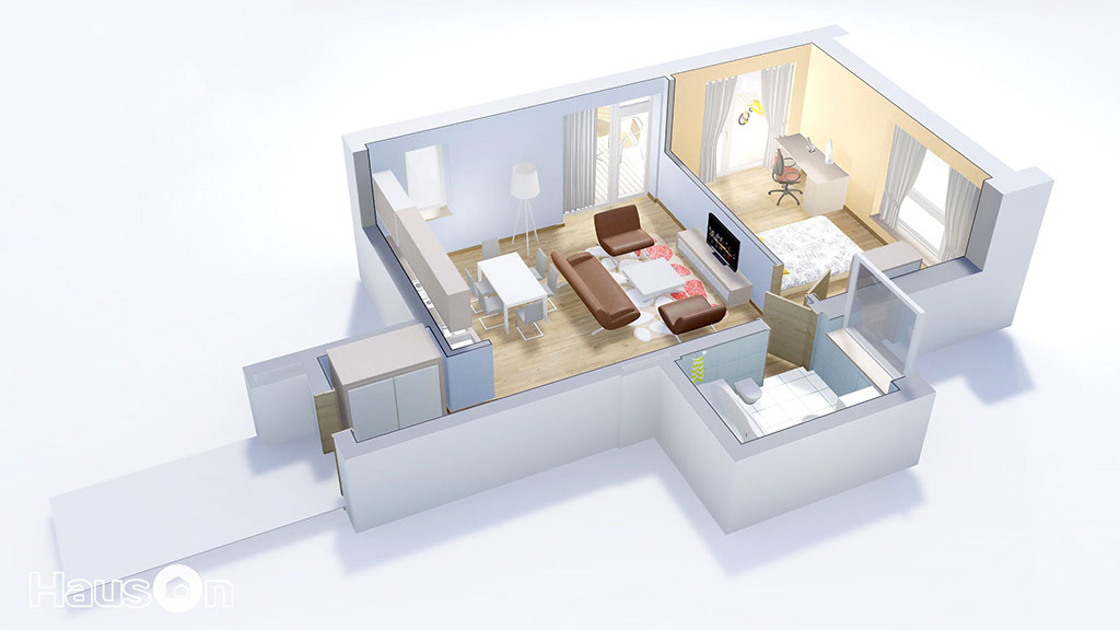 Namu projektai, namo projektas, architektai, namo projektas, interjero vizualizacija, architektas, www.hauson.lt, vieno aukšto su mansarda namai