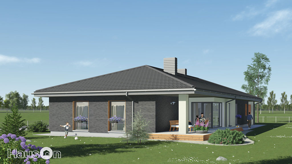 Namu projektai, namo projektas, architektai, architektas, www.hauson.lt, interjeras, , vizualizacijos, vizualizacija, vieno aukšto su mansarda