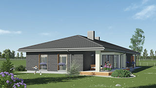 Namu projektai, namo projektas, architektai, individualus, architektas, www.hauson.lt, vizualizacijos, vizualizacija, vieno aukšto namas, namui