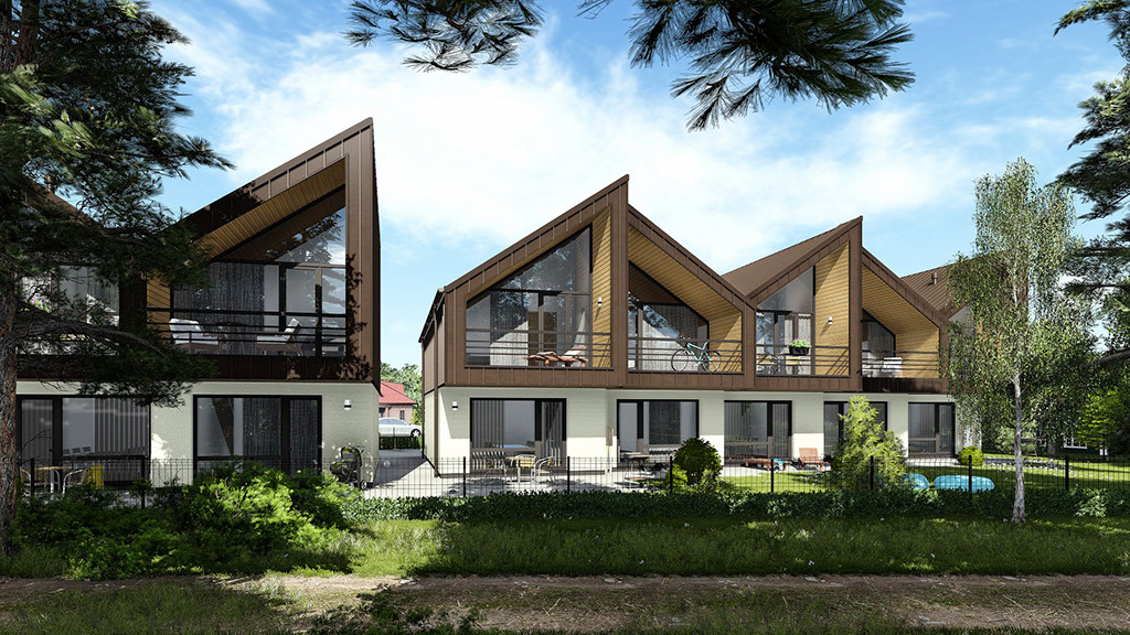 Namo projektas Šventojoje, vizualizacija, namu projektai, architektai, projektavimo paslaugos, kotedžas, namas su mansarda, HausOn.lt