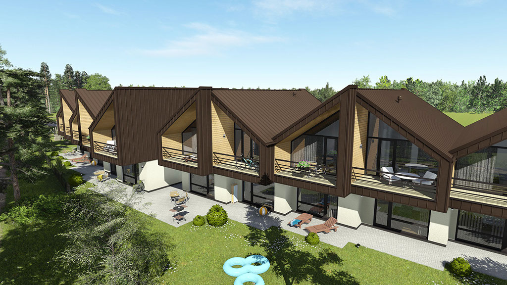 Namo projektas Palangoje vizualizacija namu projektai