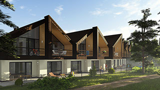 Namo projektas Šventojoje, vizualizacija, namu projektai, architektai, projektavimo paslaugos, kotedžas, namas su mansarda, HausOn.lt