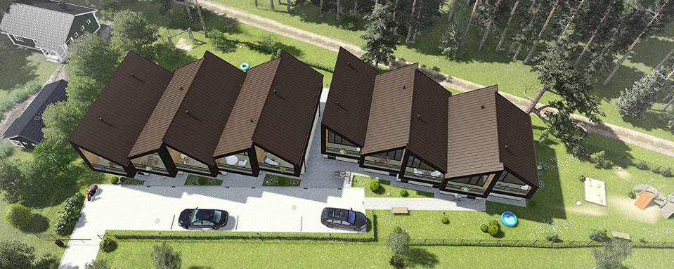 Namo projektas Šventojoje, vizualizacija, namu projektai, architektai, projektavimo paslaugos, kotedžas, namas su mansarda, HausOn.lt