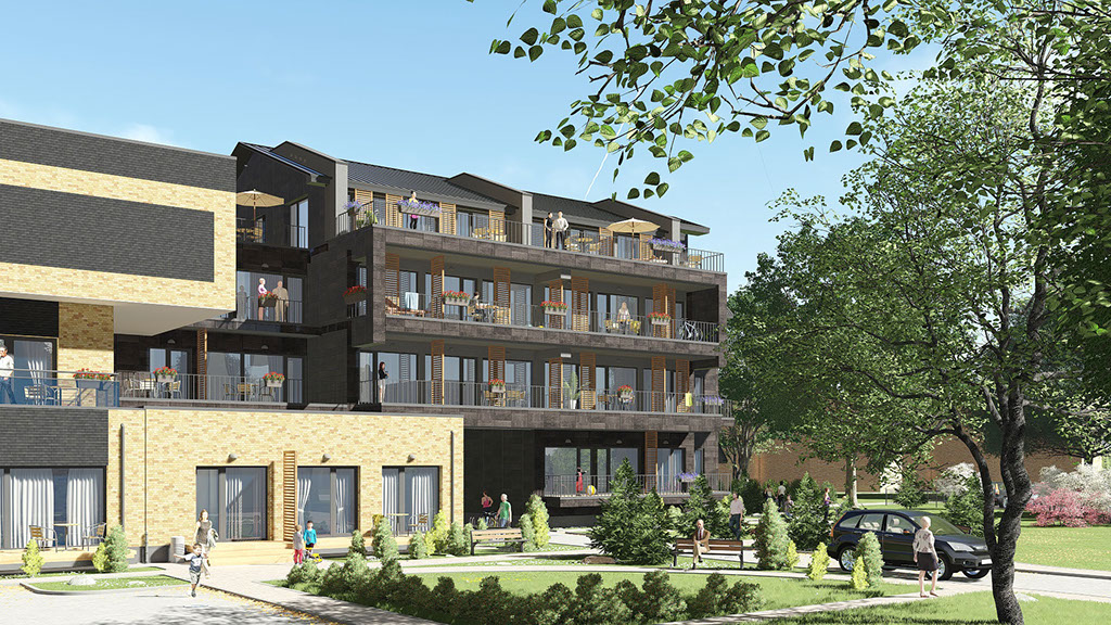 Namo projektas Palangoje, vizualizacija, namu projektai, namo projektas, architektai, projektavimo paslaugos, daugiabutis, namas su mansarda