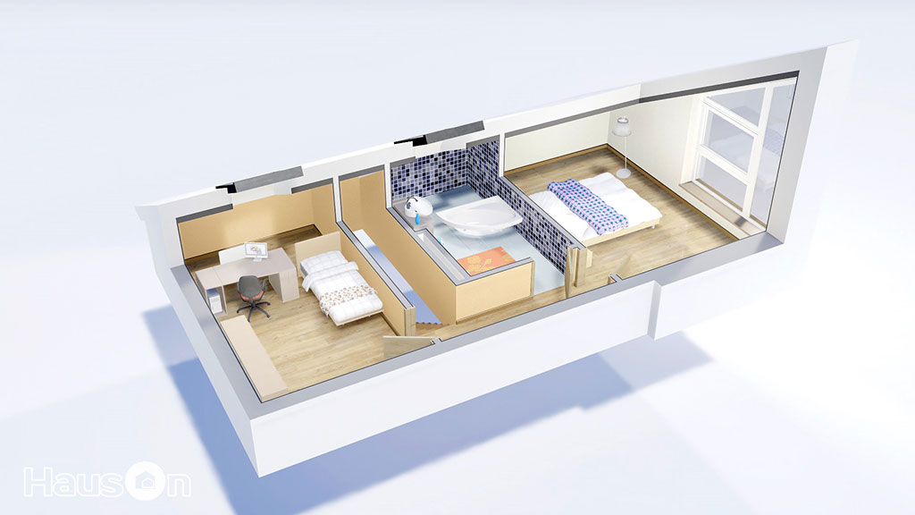 Namu projektai, namo projektas, architektai, namo projektas, interjero vizualizacija, architektas, www.hauson.lt, vieno aukšto su mansarda namai