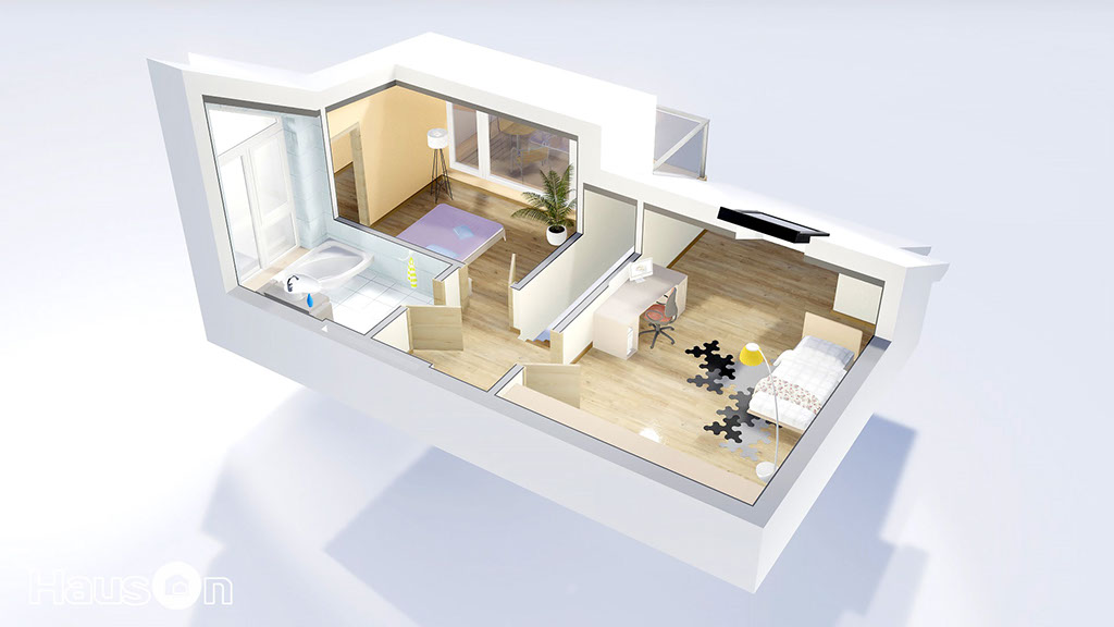 Namu projektai, namo projektas, architektai, namo projektas, interjero vizualizacija, architektas, www.hauson.lt, vieno aukšto su mansarda namai