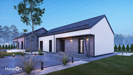 Namu projektai, namo projektas Amarilis 2B, dvibutis (dviejų butų)