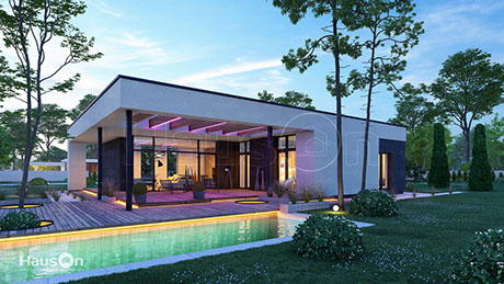 Namo projektas Elita, namų projektai - Hauson.lt