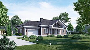 Namo projektas Flamingas 2, namų projektai - Hauson.lt