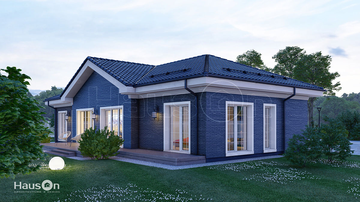 Namų projektai, namo planai, namo projektas Gaja, klasikinio stliliaus projektas