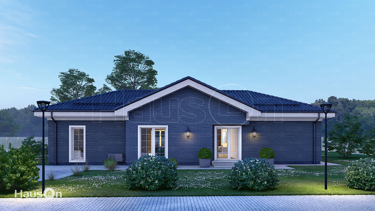 Namų projektai, kartotinis namo projektas Gaja, namų projektai, šiuolaikinis namas iki 150m2, architektai Kaune