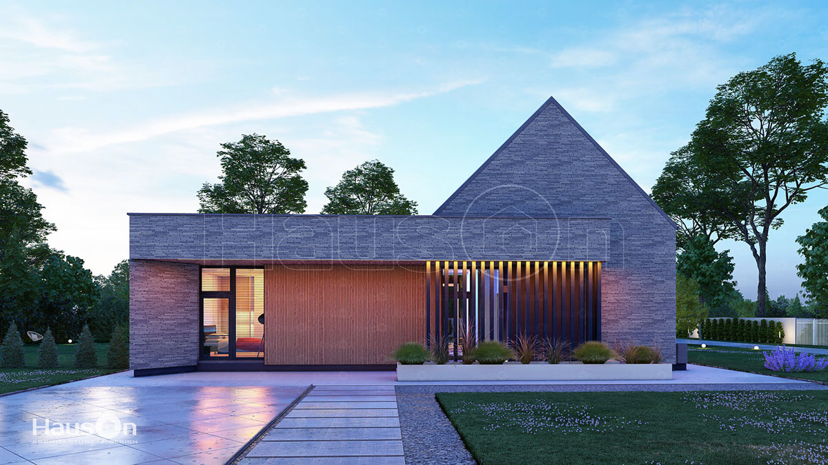 Namo projektas Iluta, namų projektai - Hauson.lt