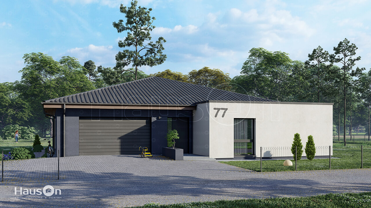 Kartotinis namo projektas Velas - namu projektai, architektai, namų projektavimas