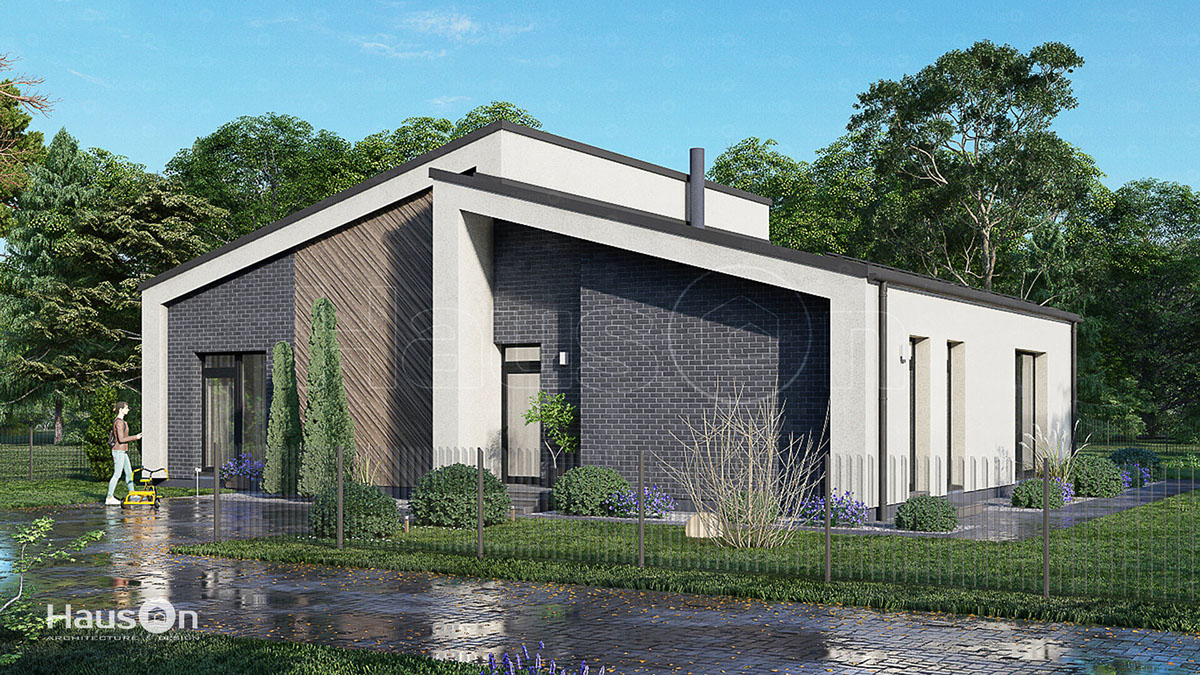 Kartotinis namo projektas Kopa - namu projektai, architektai, namų projektavimas