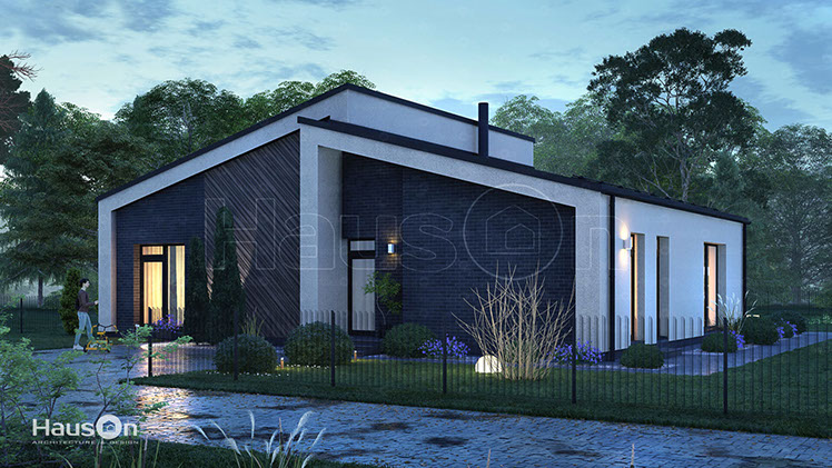 Namų projektai, kartotinis namo projektas Kopa, tipiniai namų projektai, statybinės konstrukcijos, architektas Kaune