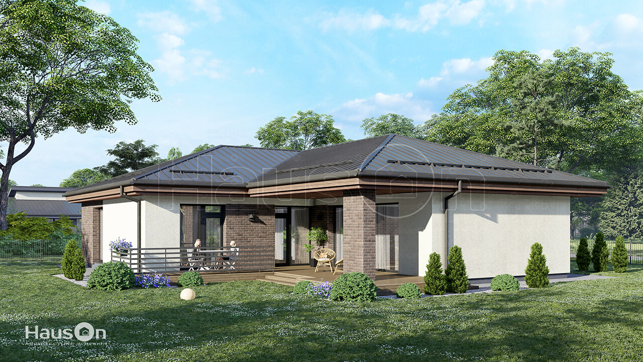Namų projektai, kartotinis namo projektas Lutas, tipiniai namų projektai, namų konstrukcijos, architektai Vilniuje
