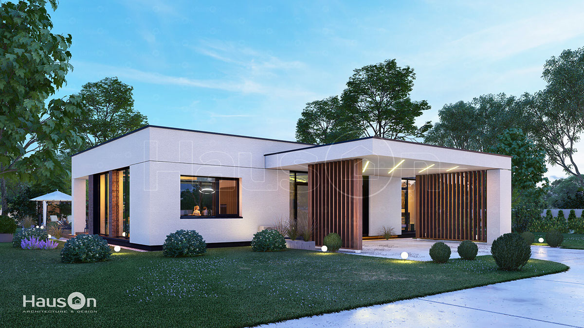 Namo projektas Marbela, namų projektai - Hauson.lt
