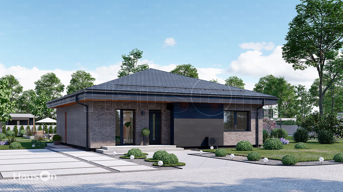 Namo projektas Munsas 2, namų projektai - Hauson.lt