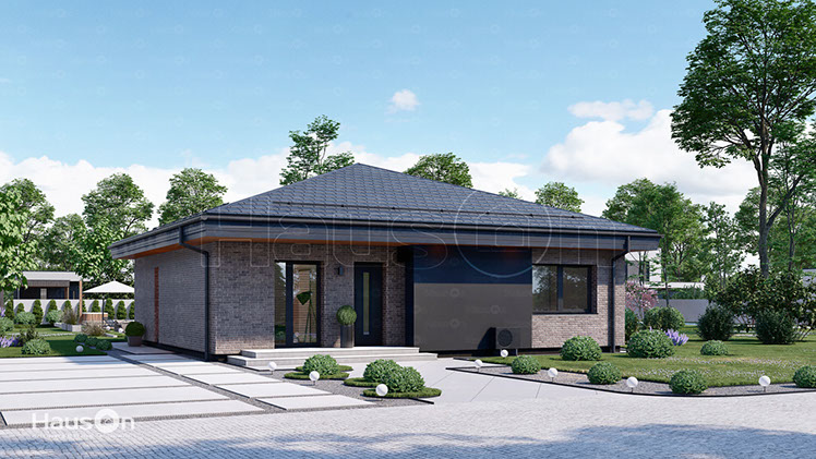 Namo projektas Munsas 2, namų projektai - Hauson.lt