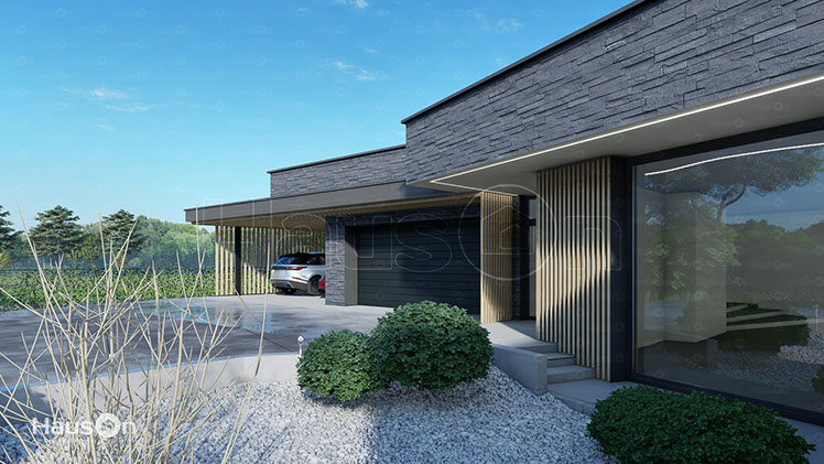 Namo projektas Magnas - namu projektai, architektai, namų projektavimas, rezidencija, Vila