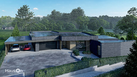 Namų projektai, kartotinis namo projektas Magnas, namų projektai, šiuolaikinė Vila, architektai Vilniuje