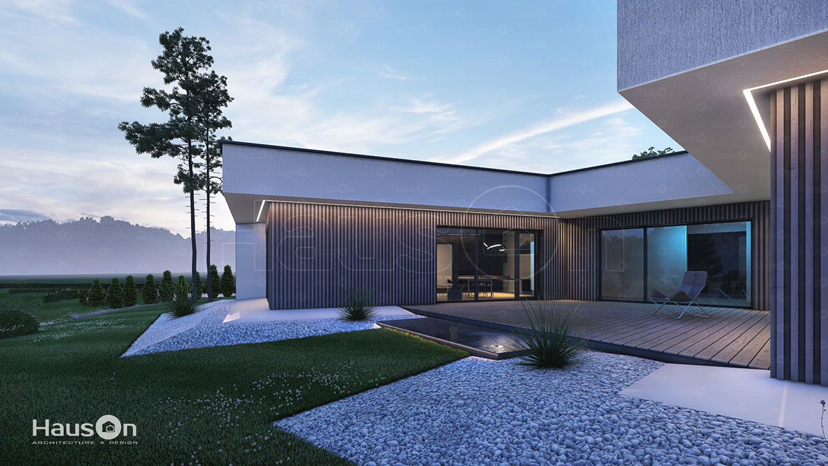 Namo projektas Singas, kartotiniai namu projektai - Hauson.lt, leidimas statybai