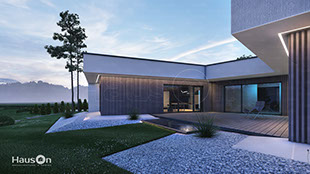 Namo projektas Singas, kartotiniai namu projektai - Hauson.lt, leidimas statybai