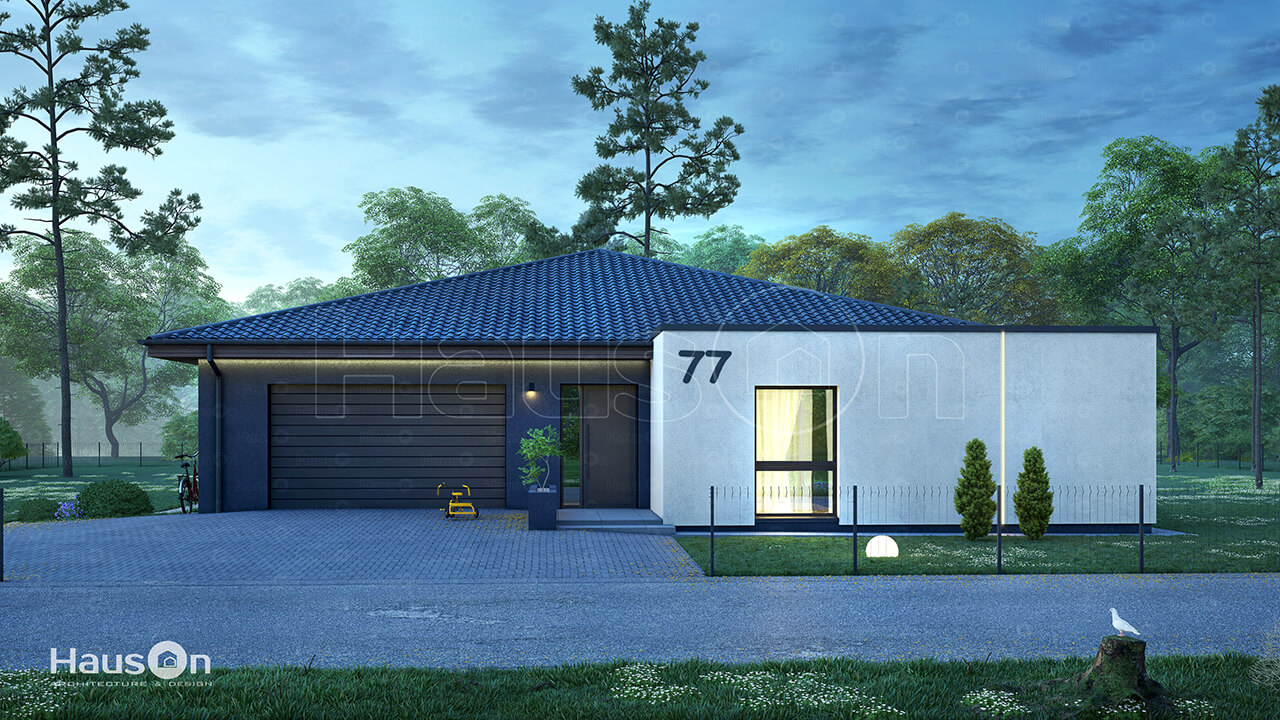 Kartotinis namo projektas Velas, kartotiniai namu projektai - Hauson.lt, leidimas statybai