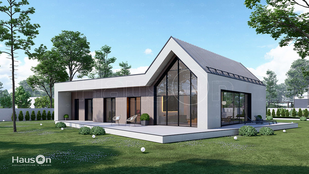 Namo projektas Vorta, namų projektai - Hauson.lt